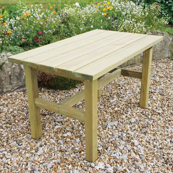 Emily Wooden Rectangle Dining Table