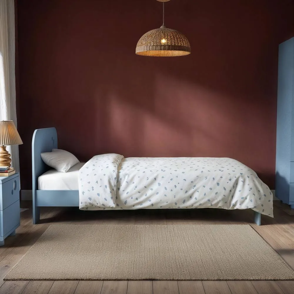 Flair Livana Single Bed Blue & White 2