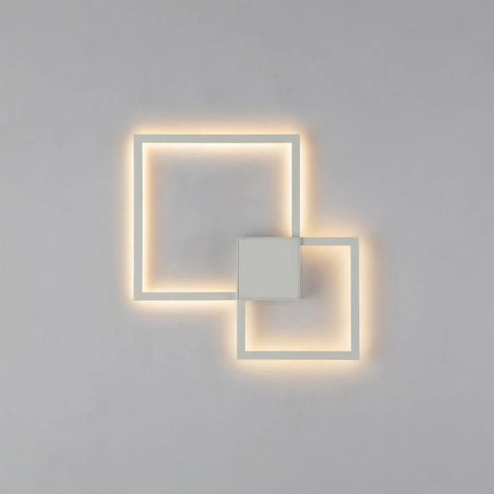 Netlighting Double Ceiling Wall Lamp 48W LED 3000K 3600lm White 2