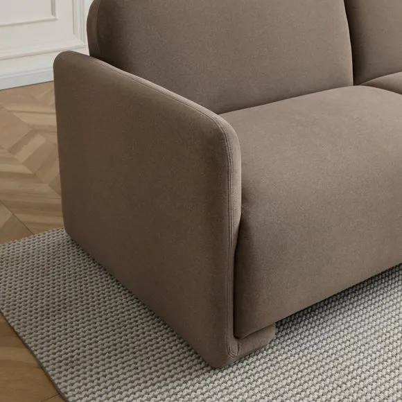 Miko Velvet 3 Seater Clic Clac Single Sofa Bed 5
