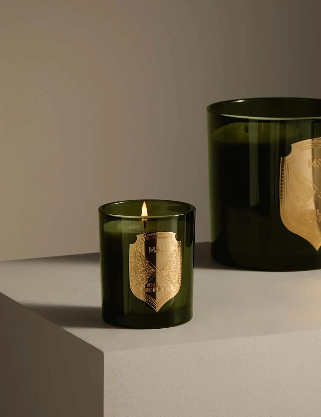 M&S X Kelly Hoppen No. 3 Fragrance Scented Candle White Mix