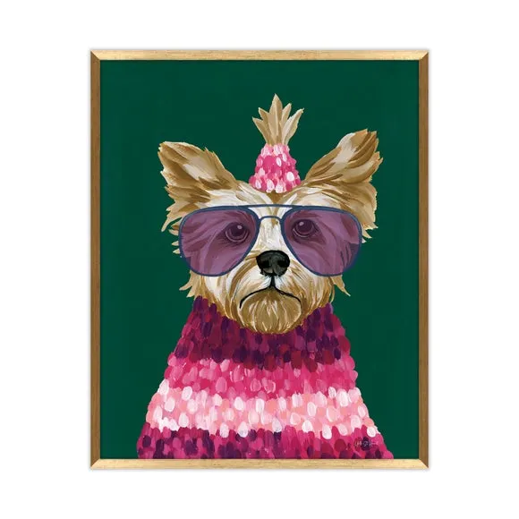 Artko Terrific Terrier by Yvette St Amant Framed Print 3