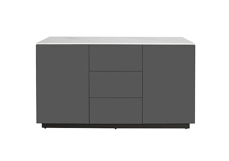 Samurai Large Sideboard with White Ceramic Top