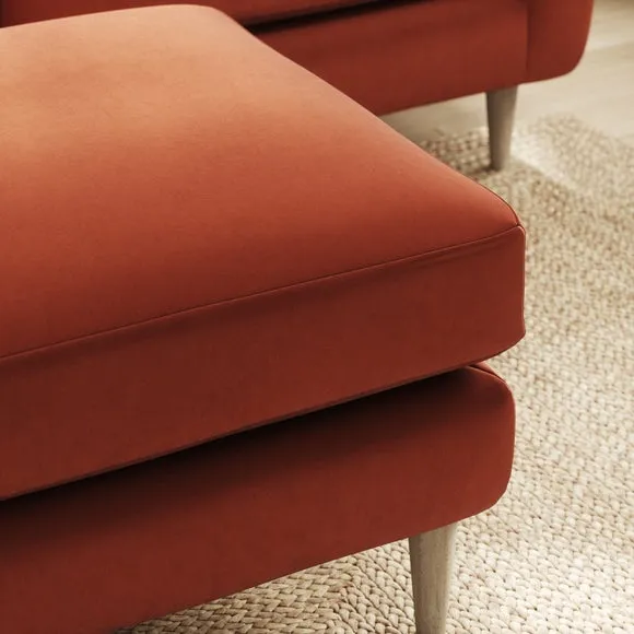 Sven Opulent Velvet Footstool 3