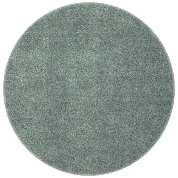 Sheen Shaggy Round Rug 5