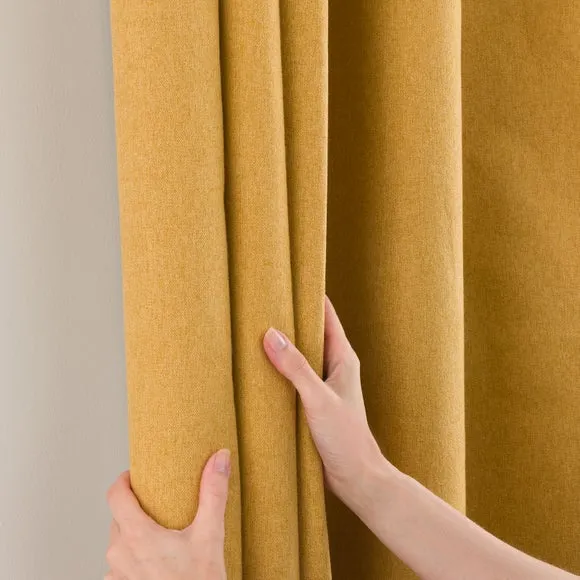 Luna Brushed Eyelet Curtains (Blackout Available) 5