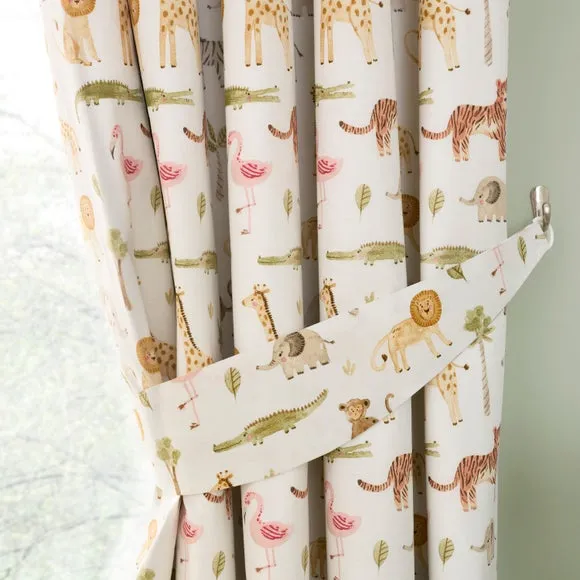 Little Wild Ones Eyelet Curtains 2