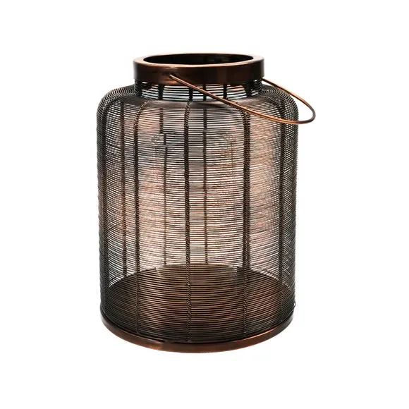 Hampton Woven Metal Lantern 2