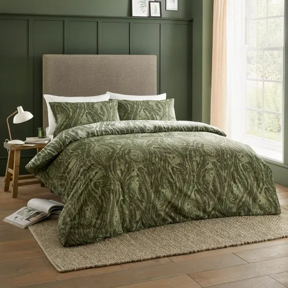 Wylder Nature Albus Reversible Duvet Cover and Pillowcase Set 3