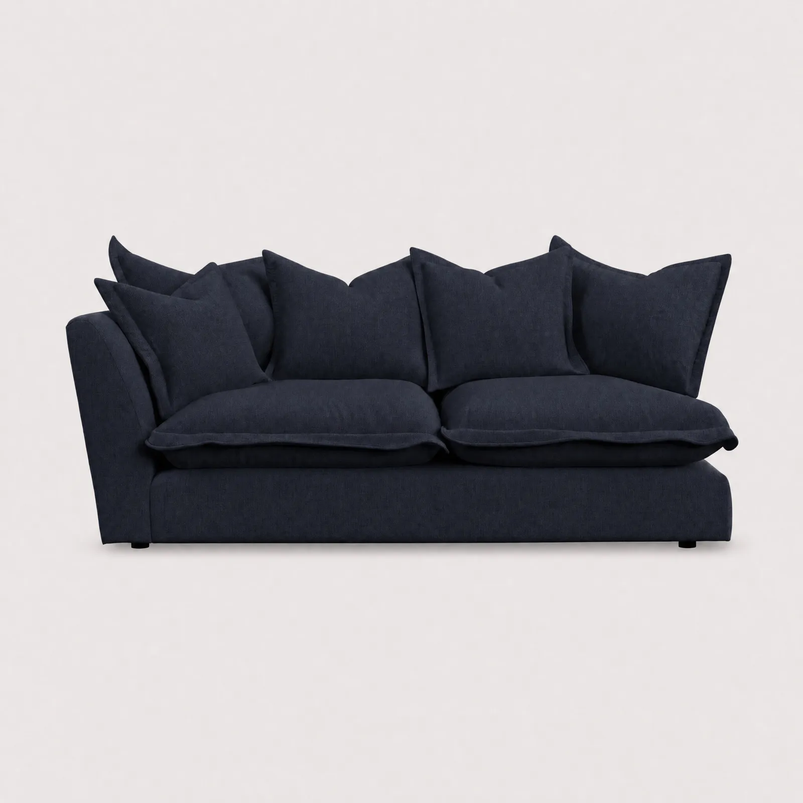 Odyssey 3 Seater With 1 Arm Left Modular Sofa, Navy Fabric | Barker & Stonehouse 1