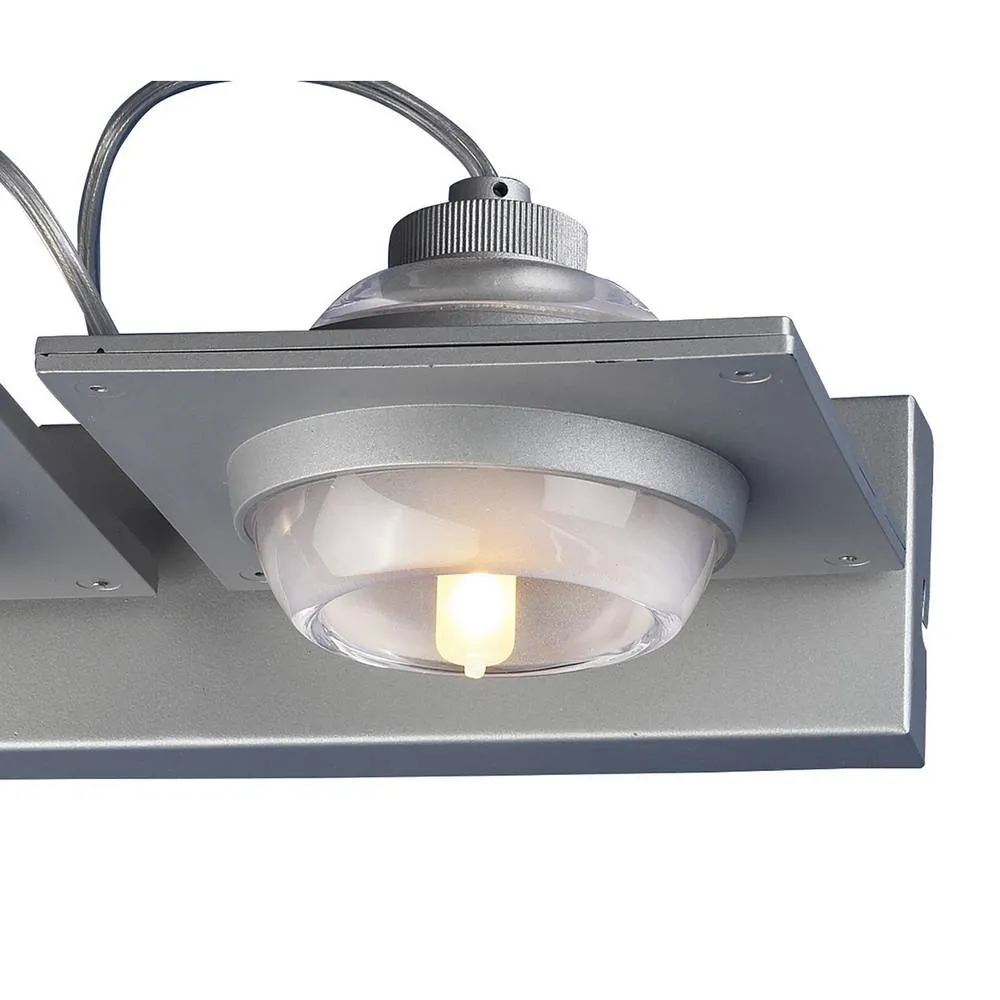 Netlighting (0040 006) Ull Wall Lamp 2 Light G9 Silver Grey 3