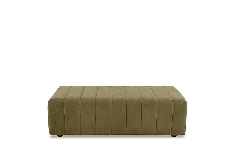 Retreat Designer Fabric Footstool - Sage