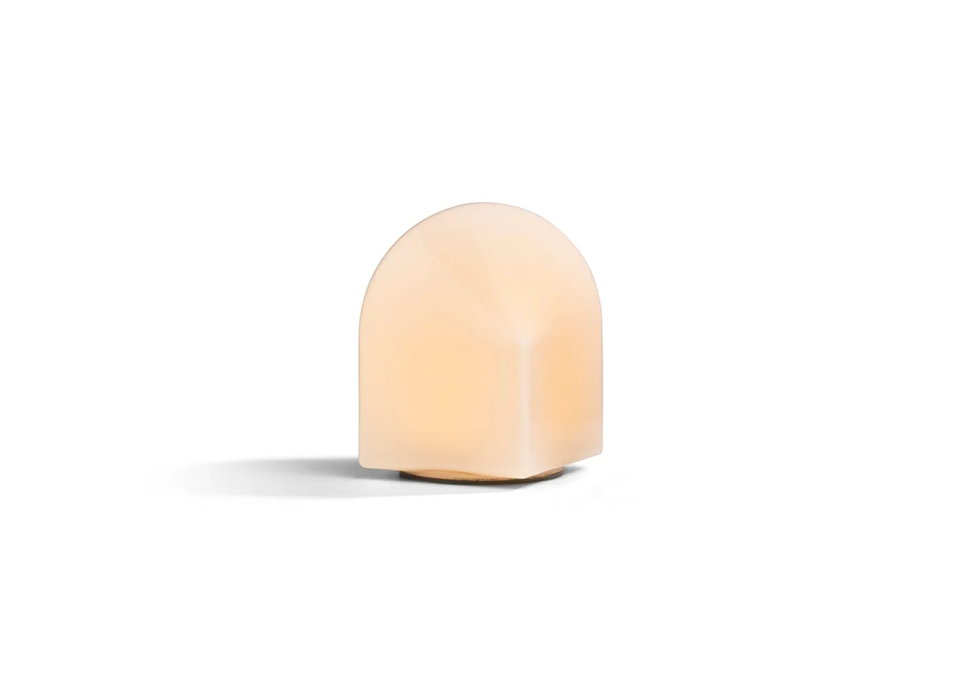 HAY Parade LED Table Lamp 16cm Blush Pink 1