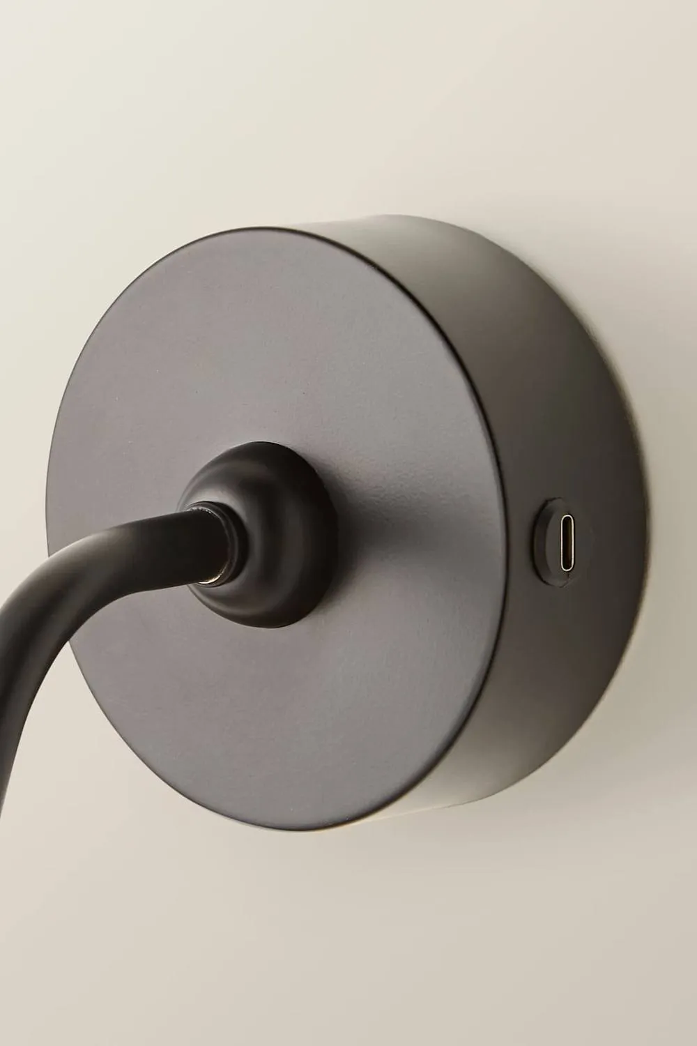 ValueLights Lowe Metal Portable Rechargeable Wall Light Base Only in Black 5