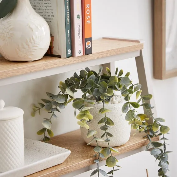 Ainsley 2 Tier Stone & Oak Effect Wall Shelf 2