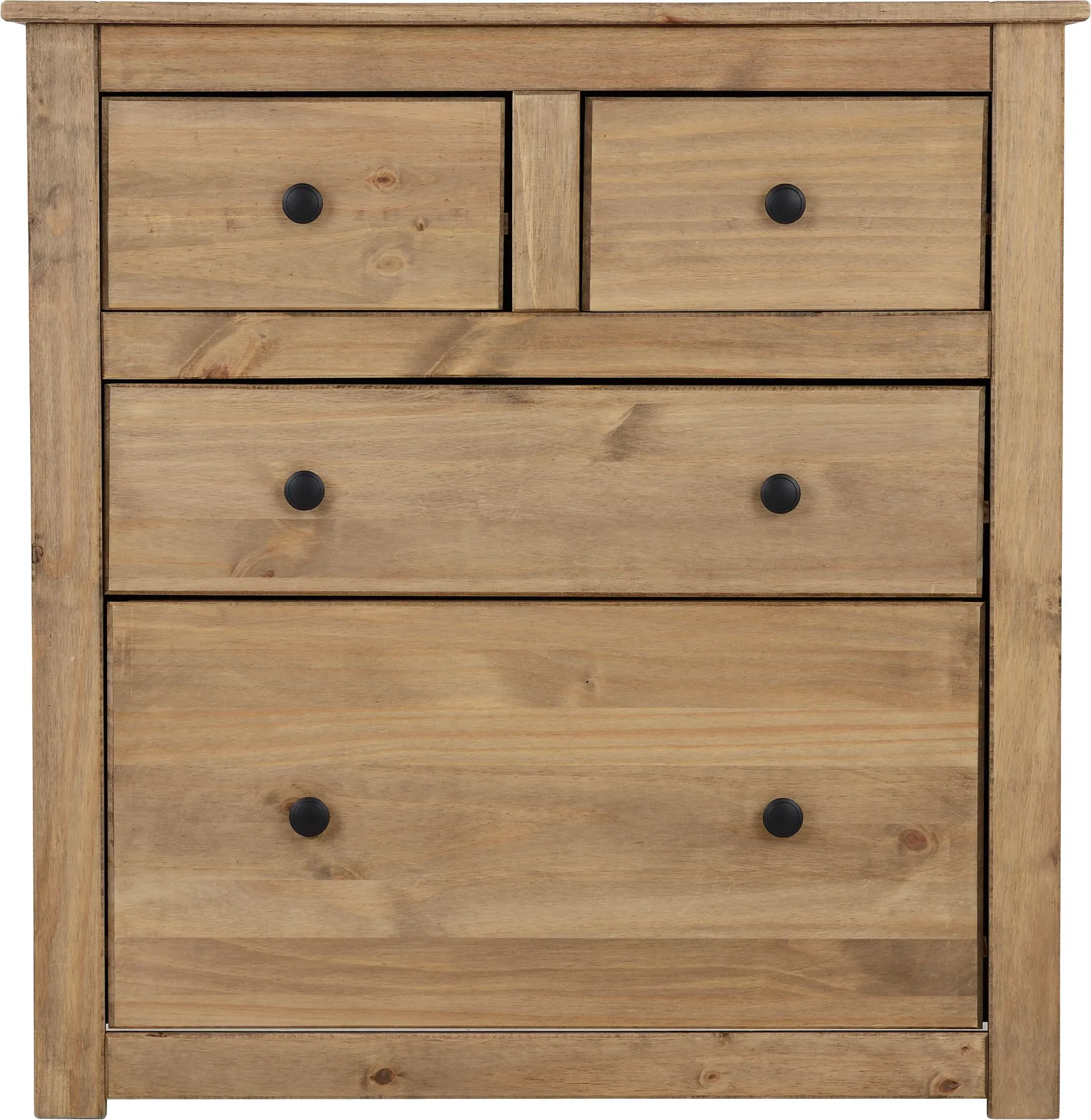 Seconique Panama 2+2 Drawer Chest in Natural 4