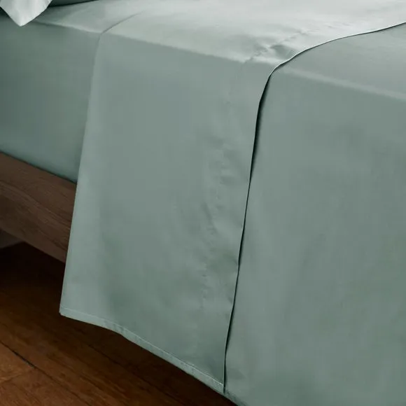 Dorma Luxe Egyptian Cotton Sateen Flat Sheet 2