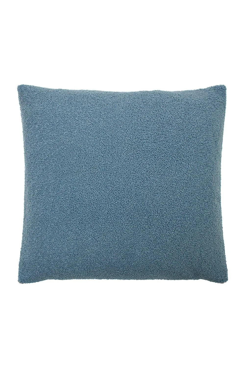 Furn Malham Shearling Fleece Cushion in Blue
