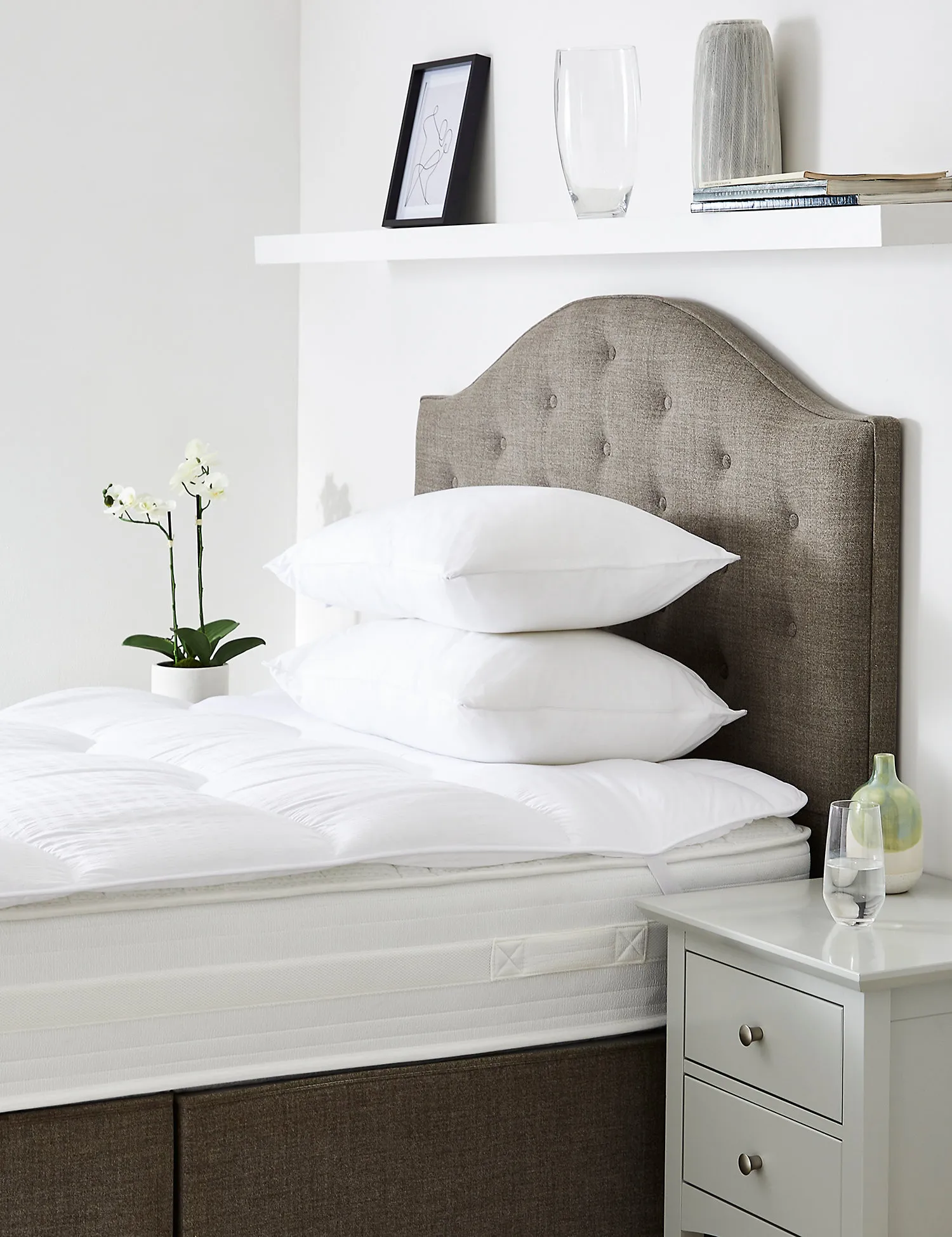M&S Simply Soft Mattress Topper White