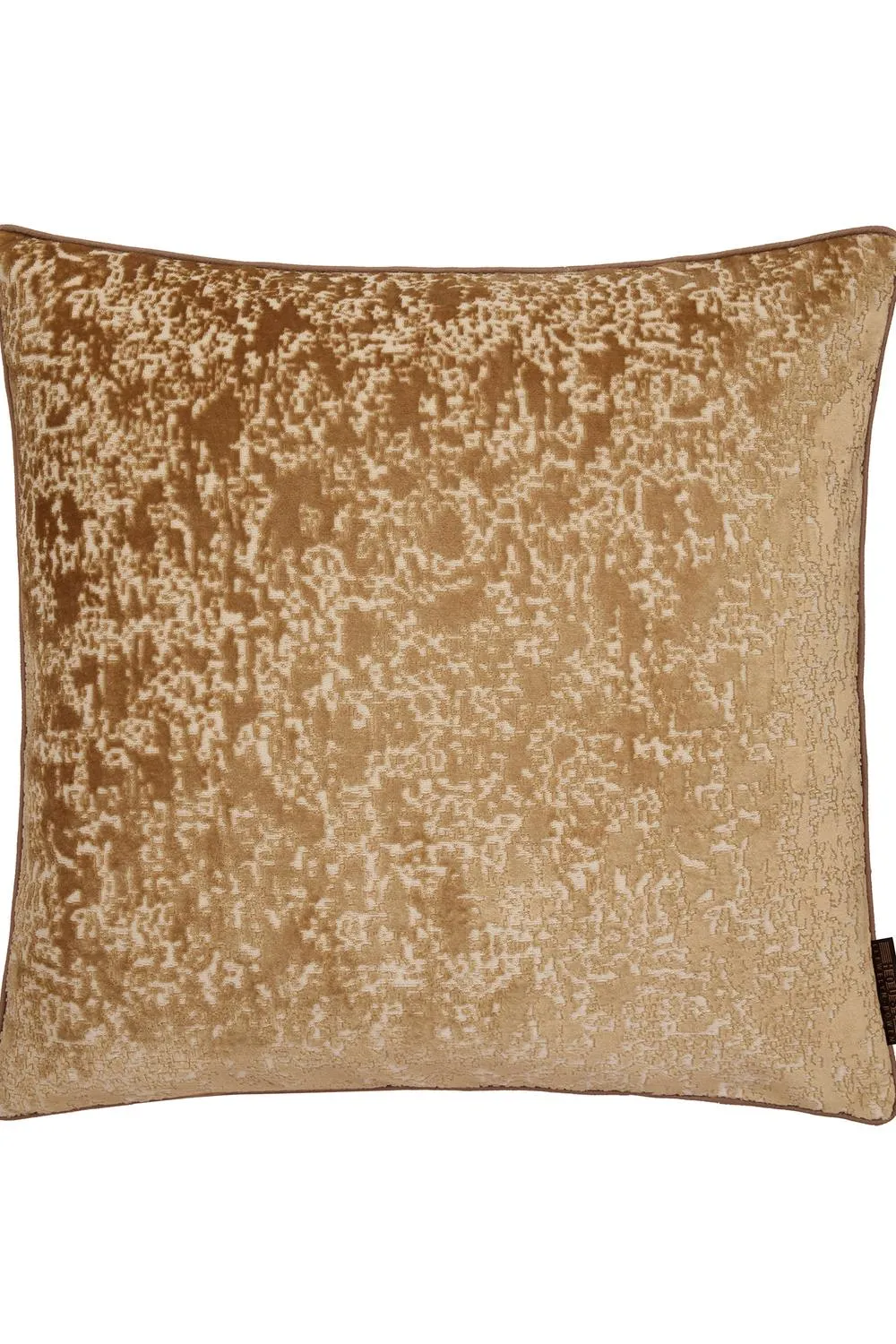 Laurence Llewelyn-Bowen 'Atlas' Jacquard Filled Cushion in Gold 2