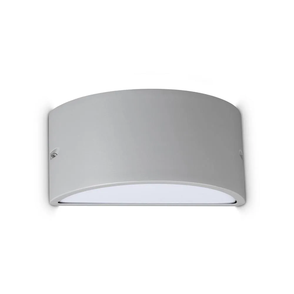 Netlighting Rex Outdoor Up Down Wall Lamp Grey 1x E27 IP44