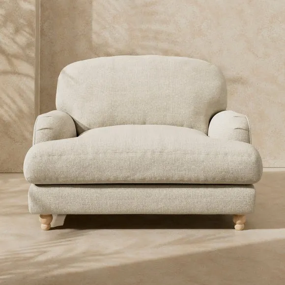 Arthur Waffle Chenille Snuggle Chair