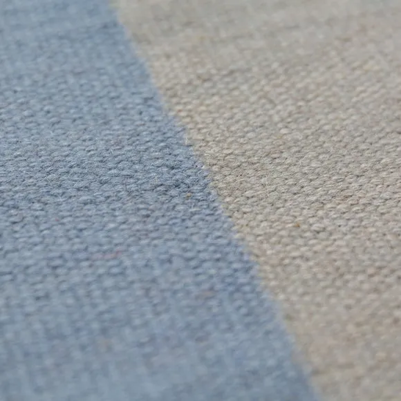 Wool Flatweave Border Rug 2