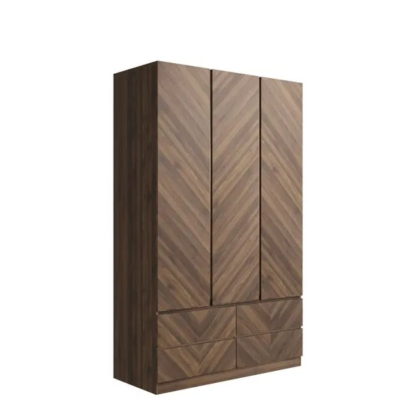 Taranto Triple 4 Drawer Wardrobe 6