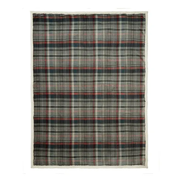 Dreams n Drapes Bennet Check Throw Blanket 150cm x 200cm 3