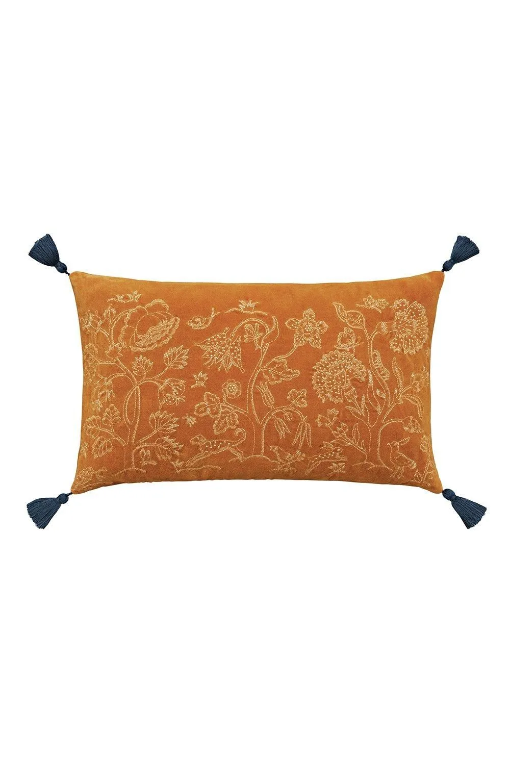Morris & Co 'Honeysuckle & Tulip' Cushion 50X30cm in Copper