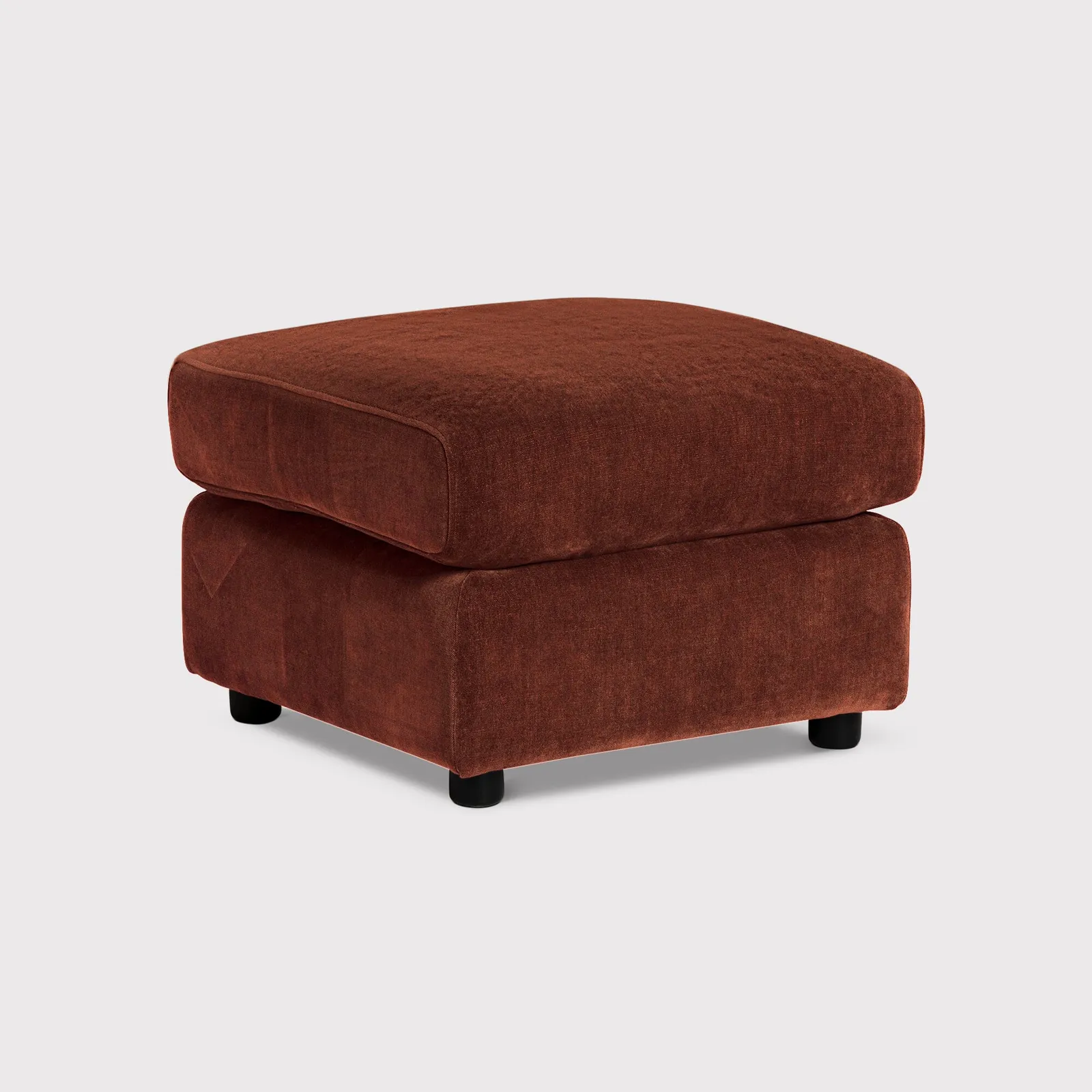 Montgomery Footstool, Red Fabric | Barker & Stonehouse 1