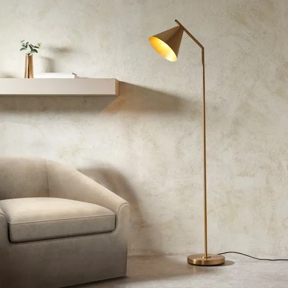 Vogue Catco Industrial Adjustable Reading Floor Lamp