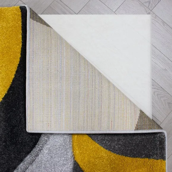 Mirage Demi Abstract Curve Rug 3