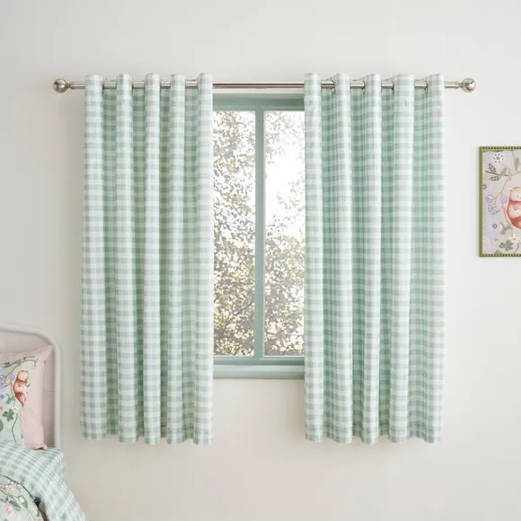 Whimsical Woods Blackout Eyelet Curtains 2