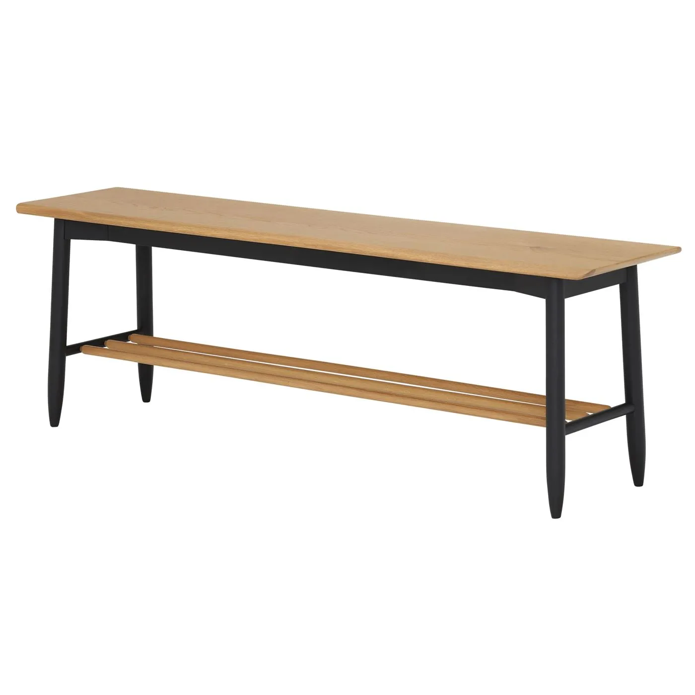 Ercol Monza Bench, Brown Oak | Barker & Stonehouse 5