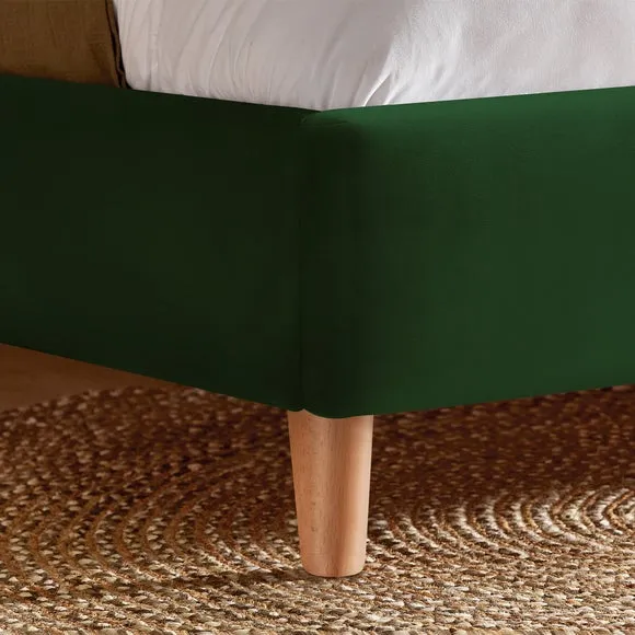 Silentnight Evana Bed Frame, Velvet 6
