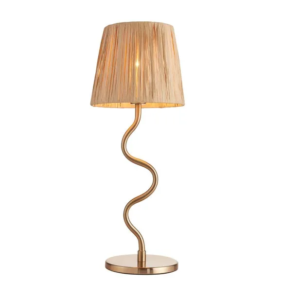 Vogue Priya Boho Wavy Table Lamp 5