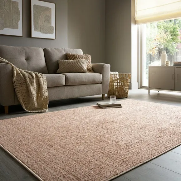 Clifton Boucle Washable Rug 1