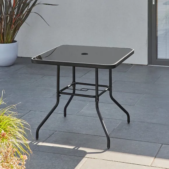 6 Piece Metal Garden Dining Set 4