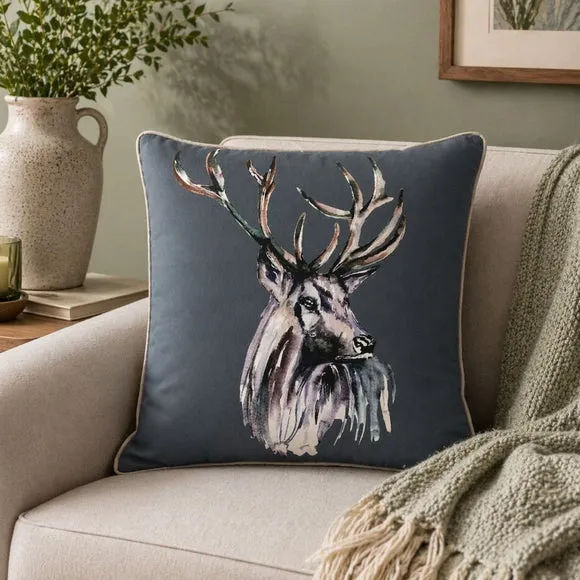 Meg Hawkins Stag Cushion
