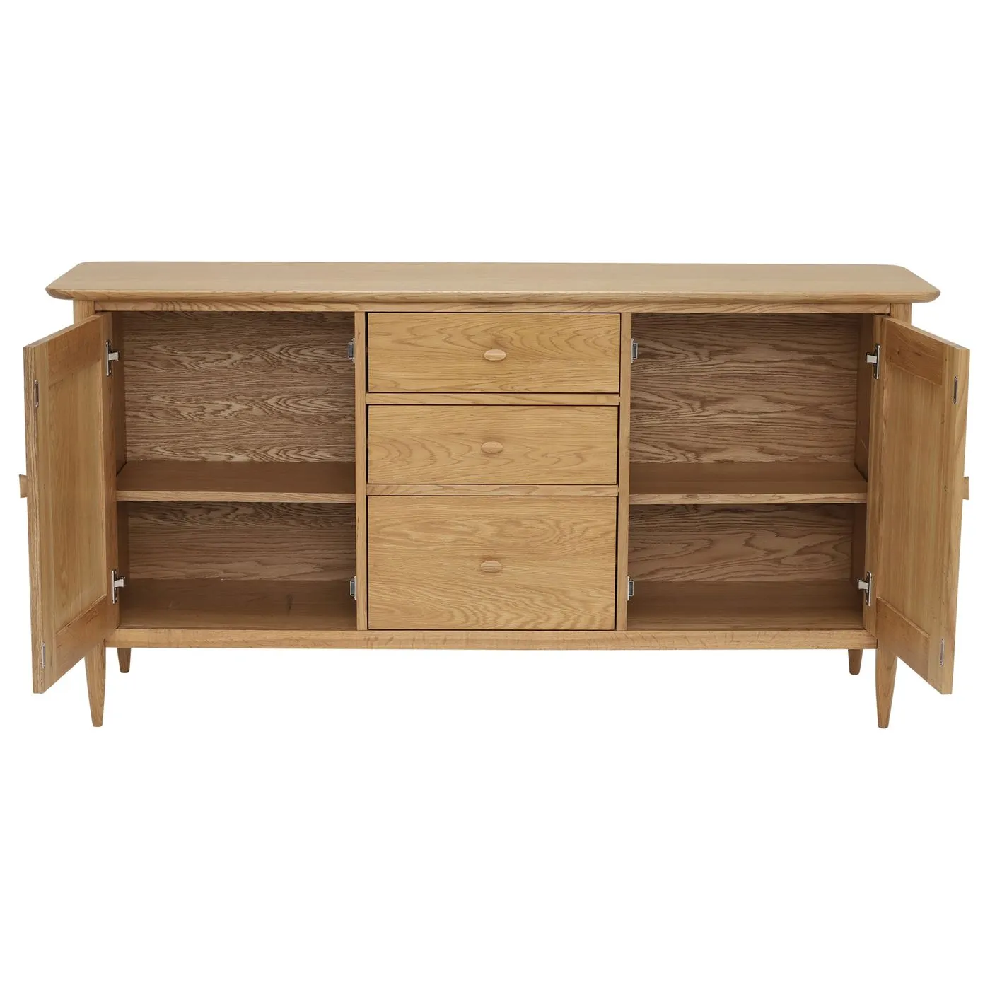 Ercol Teramo Large Sideboard, Neutral Oak | Barker & Stonehouse 3