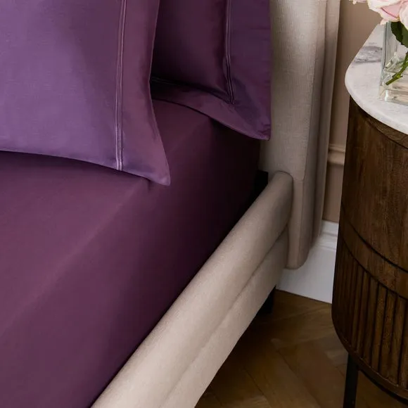 Dorma 800 Thread Count 100% Cotton Sateen Fitted Sheet 2