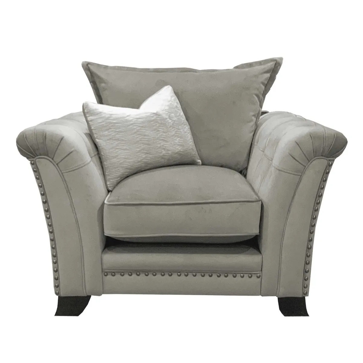 Dorsey Standard Chair, Pluto Silver
