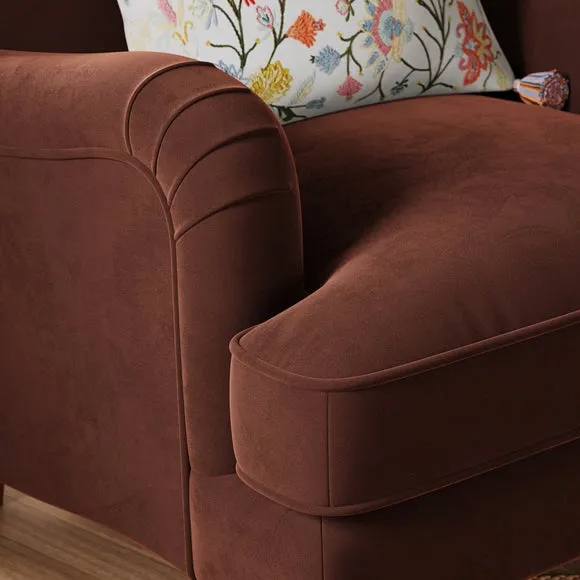Beatrice II Velvet Armchair 3