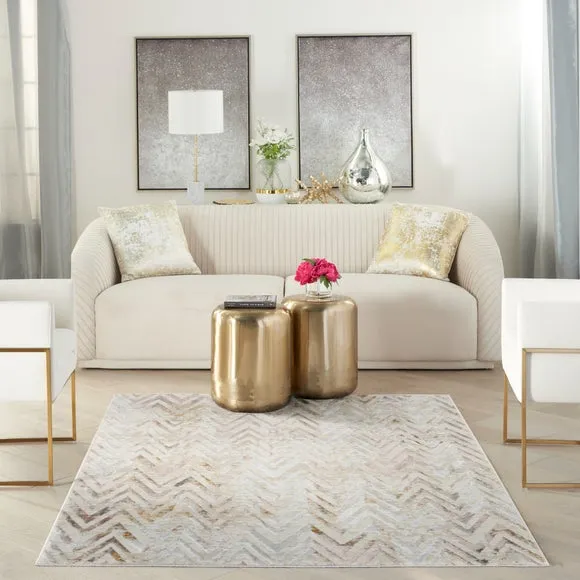 Glitz Herringbone Velvet Rug 1