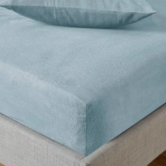 Soft & Cosy 100% Brushed Cotton Fitted Sheet 1