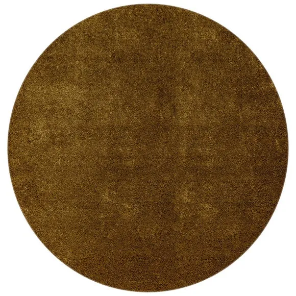 Sheen Shaggy Round Rug 5
