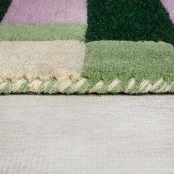 Kai Wool Border Rug 4