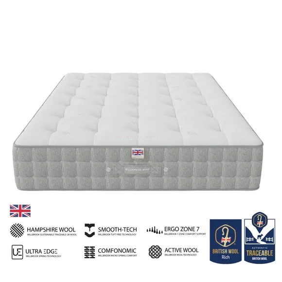 Millbrook Beds Sanctuary 2000 Pocket Sprung Mattress 6