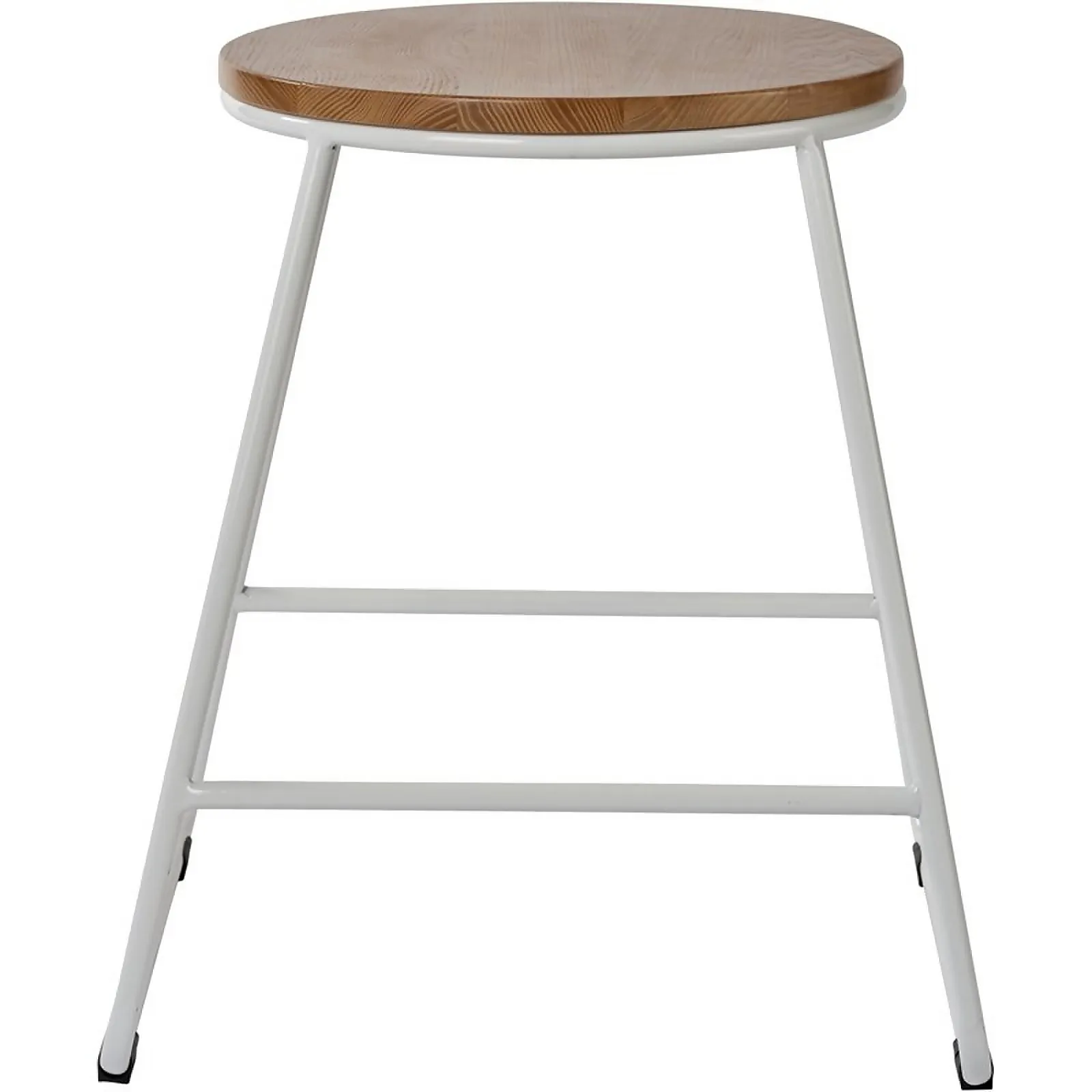 Small Bar Stool - White